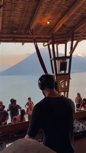 From one land of volcanoes to another...