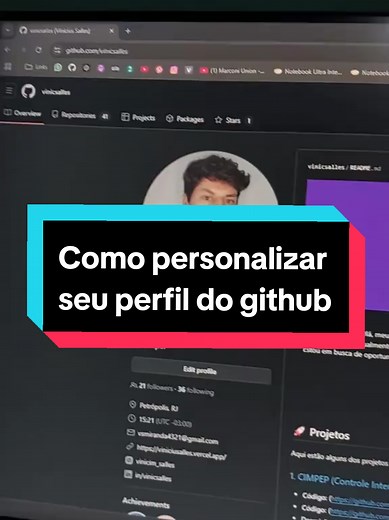 Como Personalizar Seu Perfil do GitHub: Guia Passo a Passo