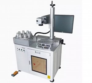 [Hot Item] LED Bulb Laser Logo Printer/Mini Fiber Laser Marking Machine 20W 30W 50W for LED Lights