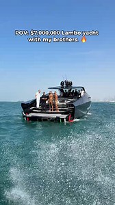 $7 Million Dollars Lamborghini Yacht | Mo Vlogs