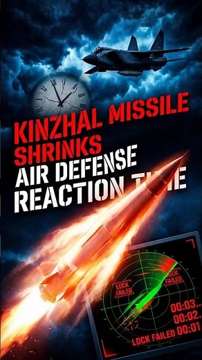 Mach 10 Missile That Outruns EVERY Defense!😱Kinzhal’s Insane Speed #armafacto #militarytech #viral