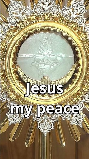 🙏 Live Adoration of the Blessed Sacrament 💖 Jesus my peace!🙏Eucharistic Adoration!