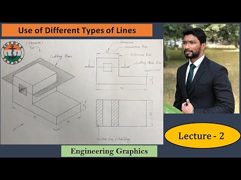 Lecture 2 Different Types of Lines Used in Engineering Graphics