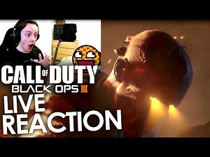Call of Duty: Black Ops 3 Reveal Trailer LIVE REACTION | ZOMBIES BLACK OPS 3 GAMEPLAY!
