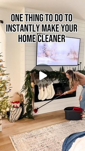 Heather Rhodes on Instagram: "Give me 20 minutes & a spin mop and watch what I can get done..! It’s so simple and easy, and truly takes no time but has the biggest impact on how clean your home feels. Comment OSM40 & ill dm you the link to my fave spin mop! Happy Cleaning! 粒"