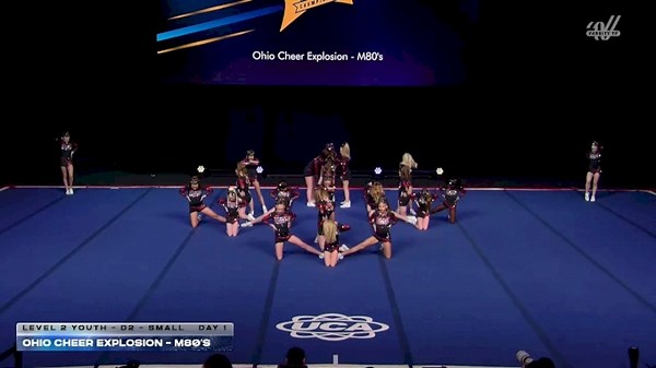 Ohio Cheer Explosion - M80's [2026 L2 Youth - D2 - Small Day 1] 2026 UCA & UDA All Star Nationals