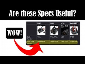Understanding Maximum & Continuous Current Specs for Motors, ESC, LiPo