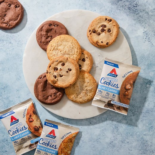 229K views · 824 reactions | Meet the NEW Atkins PROTEIN COOKIES!!!...