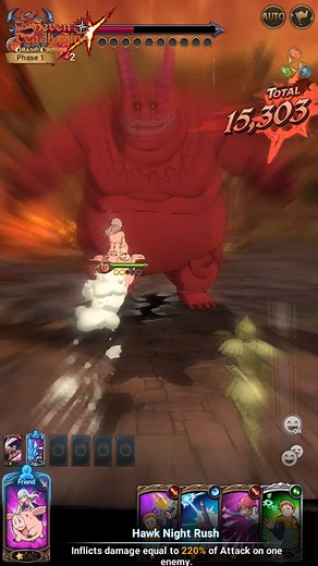 The Seven Deadly Sins: Grand Cross also allows for real-time cooperative play! Team up with friends to increase your strength and tackle fearsome enemies. | The Seven Deadly Sins: Grand Cross