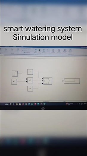 Smart watering system 💧🌾 Simulation using MATLAB Simulink
