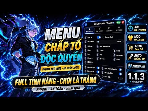 Hack Map LQ Mới Nhất - Menu Chấp Tố Độc Quyền , Miễn Phí , Full Chức Năng - An Toàn Hiệu Quả