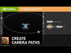 How to Create a Camera Path in Houdini w/ Xian Guan