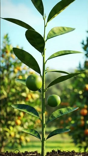 Incredible Orange Tree Growth Timelapse #timelapse