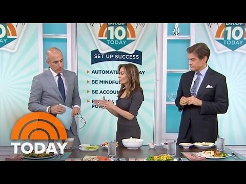 Drop 10 TODAY: Dr. Oz, Joy Bauer Reveal How To Eat Healthy At Lunch | TODAY