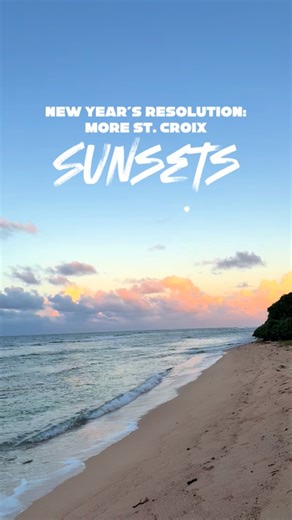 St Croix USVI Love on Instagram: "Starting the year by saying yes to slower evenings, salty air, and views that never get old. St. Croix does sunsets right. #StCroix #USVI #CaribbeanVibes #newyearsresolution"