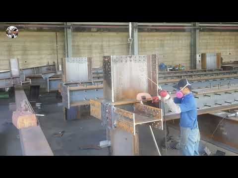 Technical installation steel column and welding standard.