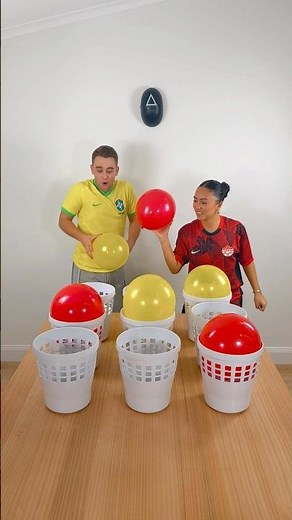 TIC TAC TOE BALLOON EDITION! - #shorts