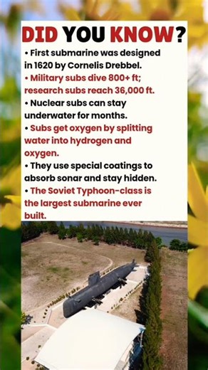 when first submarine was designed?