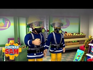 Fire in the market! | Fireman Sam Official | Cartoons for Kids