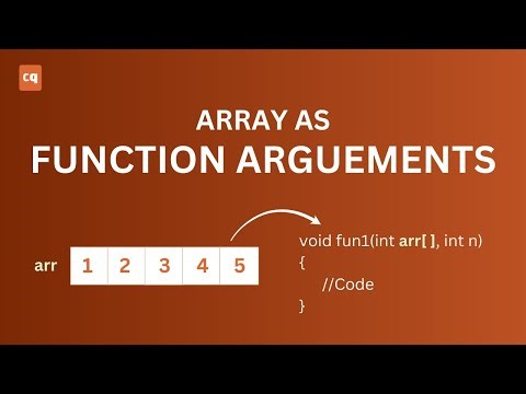 Passing Array to Function in C | Call by Reference| Pointer & Memory Concept