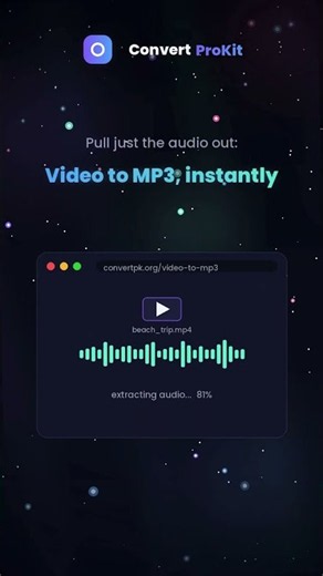 Extract Just the Audio From Any Video #shorts