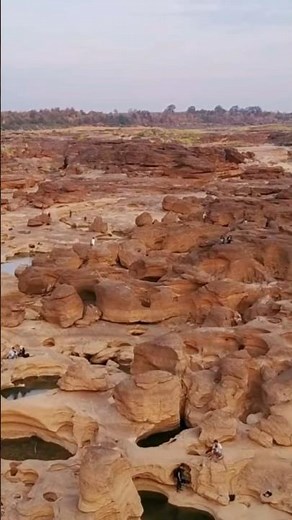 Shaped by water #SamPhanBok #ThailandTravel #NaturalWonders