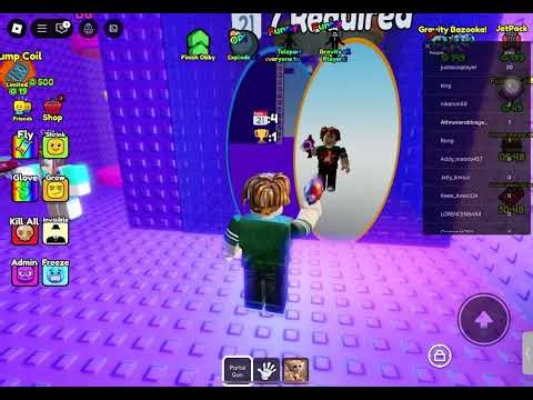 How to get slaps easily in portal gun tower