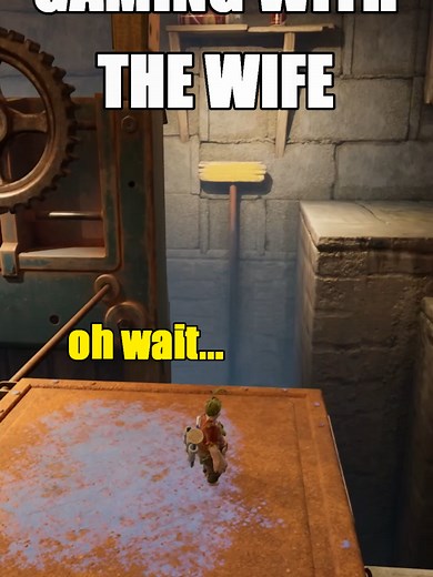 First time gaming with the wife #jonhamm #gaming #ittakestwo #wife