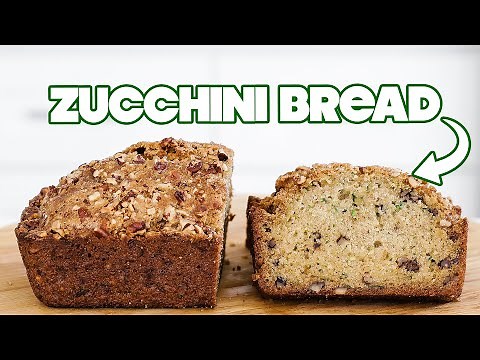 Homemade Zucchini Bread Recipe + Homemade Butter