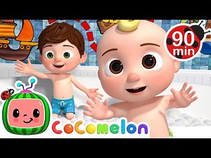 Baby JJ's Bath Song! 🧼🛁 + More Classic CoComelon Nursery Rhymes + Popular Baby Songs for Kids 🎵