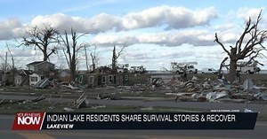 The Indian Lake Tornado: Lakeview resident shares tornado survival story while recovery efforts beginning
