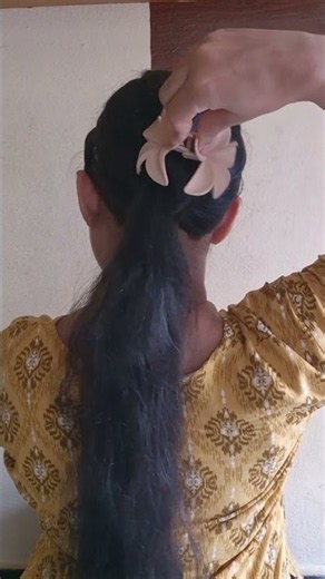 quick claw clip hairstyles for long hair | hair style girl simple and easy ✨️💫 #hairstyle #shorts