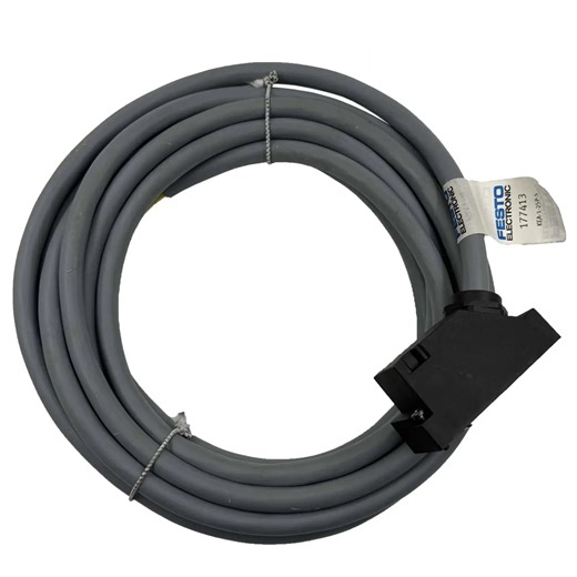 Festo Connector Cable 25 Pin 5m IP65 177413 KEA-1-25P-5