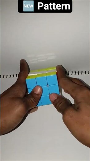 How to Make a Checker Board Pattern on a 3*3 Rubik's Cube easy tutorial easy method #viral #puzzle