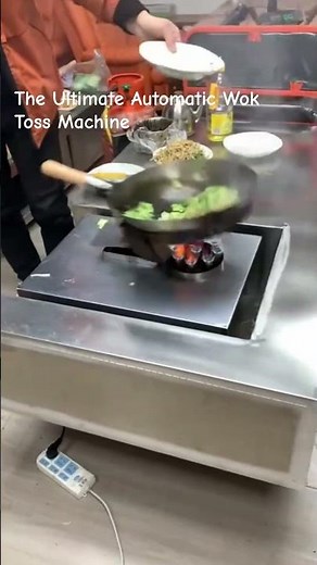 The Ultimate Automatic Wok Toss Machine