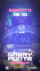 2.5K views · 114 reactions | Gabry Ponte special guest at Numa Club - 19/10 #getupndance | NUMA club | Facebook