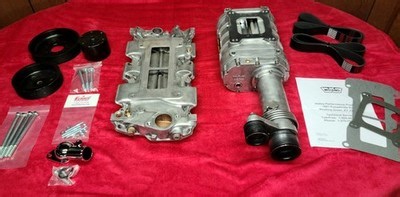 SB Chevy Weiand 144 Pro-Street Supercharger With 6" And 7" Crank Pulleys! | eBay