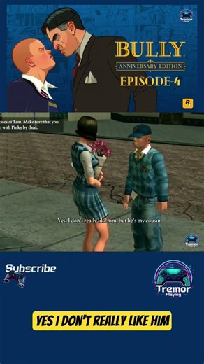 "My aunt has four thumbs" - Bully game by Rockstar games.