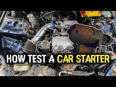 Testing a Car Starter || Fixit episode 6