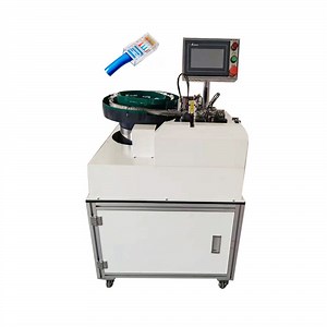 [Hot Item] Automatic RJ45 Ethernet Cable Crystal Head Feeding Crimping Machine