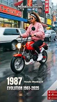 Honda Monkey & Grom Evolution (1961-2025) | From 1961 Z100 to the Modern Grom! ShiftEvo