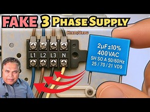 How I Fixed 4 Ton AC PCB with Fake 3 Phase Supply Using Capacitor!