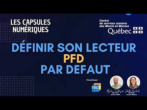 Comment choisir son lecteur PDF par Défaut