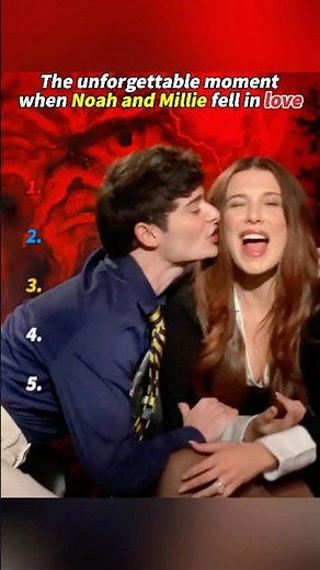 Millie and Noah are the best duo. They’re basically platonic soulmates. 🥰❤️#noahschnapp #milliebob