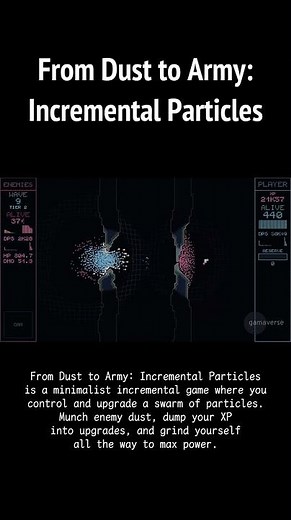 FROM DUST TO ARMY: INCREMENTAL PARTICLES