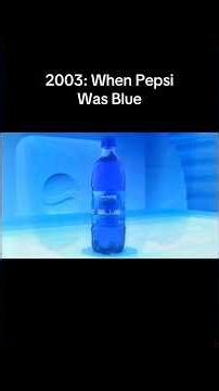 2003 ad showcasing Pepsi Blue’s unconventional manufacturing process #pepsi #blue #funny #2000s