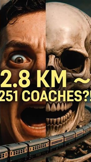 India’s Longest Train Will Shock You 😳 (2.8 KM 😱)