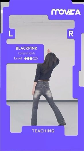 [TEACHING] BLACKPINK – Lovesick Girls | Verse 1 Dance Tutorial #Shorts