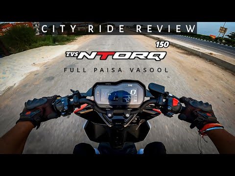 TVS Ntorq 150 Ride Review | Better Than Hero Xoom 160 ?