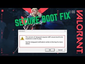 Fix Valorant Secure Boot & TPM 2.0 Error | BIOS Step-by-Step 2025